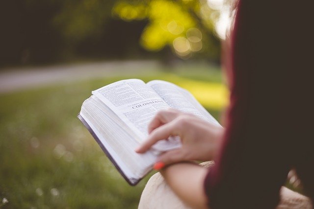 読書する女性